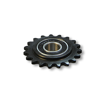 Idler Sprocket for #35 chain with 5/8" ID precision ball bearing, 19 tooth, part no. 2197