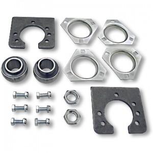 LIVE AXLE BEARING KIT (STANDARD BEARING) FOR 1" AXLE, 3-HOLE FLANGETTES, part no. 1861-B