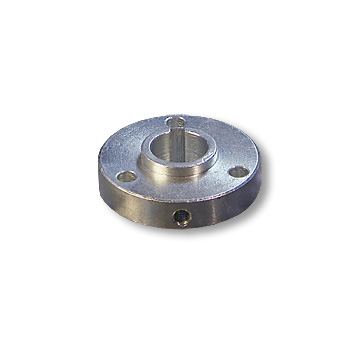 HUB, STEEL, 2.25" OD, 3/4" BORE, 1/2" THICK, 3/16" KEYWAY, 3 HOLE ON 1-11/16" BOLT CIRCLE, (P5256 PATTERN)part no. 2038