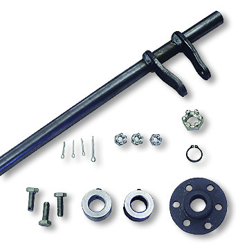 Complete Steering Shaft Kit, Arms Welded, Length not depicted, part no. 1867