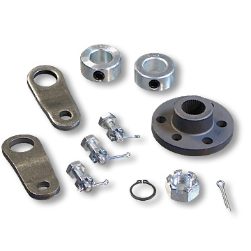 Steering Shaft Hardware Kit with Pitman Arms, Part No. 1873