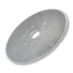 Steel Sprocket, #35 Chain, 72 tooth, 1-3/8" Center Bore, 6 Holes, 3.25" Bolt Circle, part no. 2151