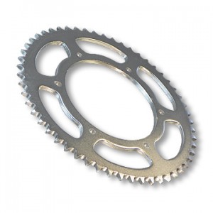 Steel Sprocket, 40 tooth, #40/#41 (#420) Chain, 4.563" Bore, 6 Holes @ .3125", 5.25" Bolt Circle, Bolt Pattern P5245 part no. 2166-60