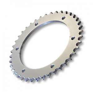 Steel Sprocket, #40/41(#420) CHAIN, 4.563" BORE, 6 HOLES, 5.25" BOLT CIRCLE, (P5245) 40 TOOTH, part no. 2166-40