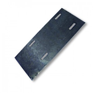 Engine Mounting Plate, 5" x 12", Flat, heavy, part no. 8199
