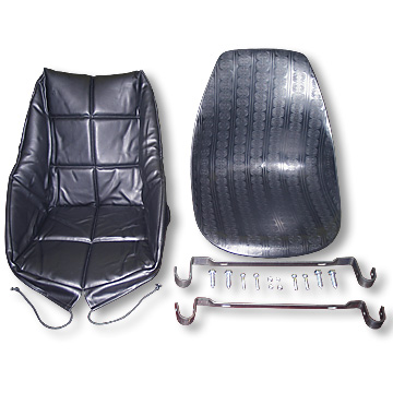 Bucket Seat Kit, Complete, wit Cover, Part No. 2291