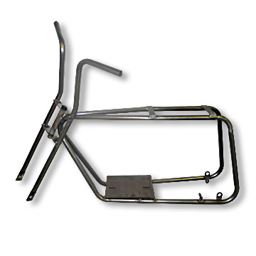 mini bike frame with suspension