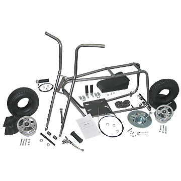 Mini-Bike Kit with 5" Aluminum Wheels, Part No. 3540