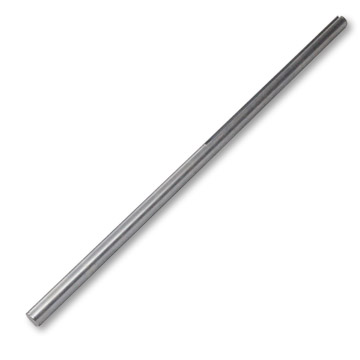 Part No. 1403-30, Solid Standard Steel Axle, 1" OD, Snap Ring Ends, Offset, Opposing 1/4" Keyways, 30" Length