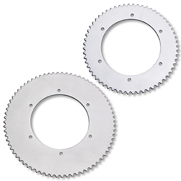 Part Nos. 2150 & 2154: Economy Steel Sprockets for #35 Chain, 60 or 72 tooth, P5245 Bolt Pattern